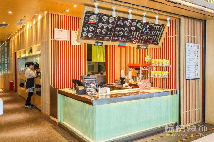 布蘭諾奶茶門(mén)店裝修奶茶店裝修公司怎樣選？